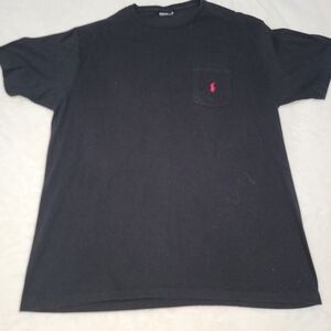 Polo by Ralph Lauren Black Short Sleeve Crew Neck Tee